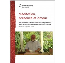 Streaming Méditation, présence et amour - Idris Lahore