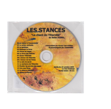 LES STANCES  - Le chants de l'Éternité de Selim Aïssel